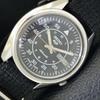АВТОМАТИЧЕСКИЕ 7009A ВИНТАЖНЫЕ SEIKO 5 ЯПОНИЯ МУЖСКИЕ ЧАСЫ С ЧЕРНЫМ ЦИФЕРБЛАТОМ a701498-5 R206b-a701498