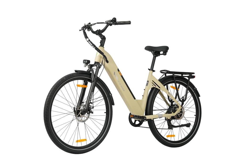Электровелосипед TTGO C3 SE, Мотор 250 Вт, 36 В 18 Ач, Шины 28 дюймов, Механические дисковые тормоза, Максимальная скорость 25 км/ч, Максимальный запас хода 80–120 км, Городской велосипед для взрослых