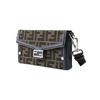 FENDI BaguetteTrunk Cloth Crossbody Bag, Shoulder Bag Men's Brown 7AS139-AFBV-F1MLW