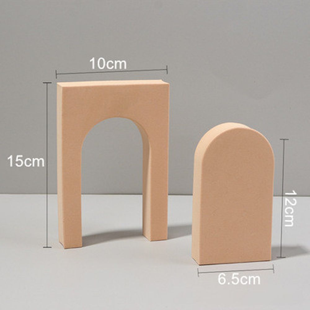 Photography Table Ins Wind Net Red White Shooting Props Photographic Prop Geometric Stereo