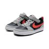 Nike Court Borough Low Recraft PS Light Smoke Bright Crimson Kids Sneakers Grey Light-Smoke-Grey Dark-Obsidian DV5457-003
