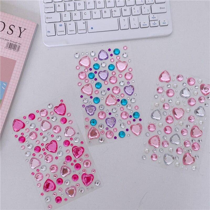 Большая наклейка с бриллиантом «Любовь» Ins 3D Корейская декоративная наклейка с бриллиантами