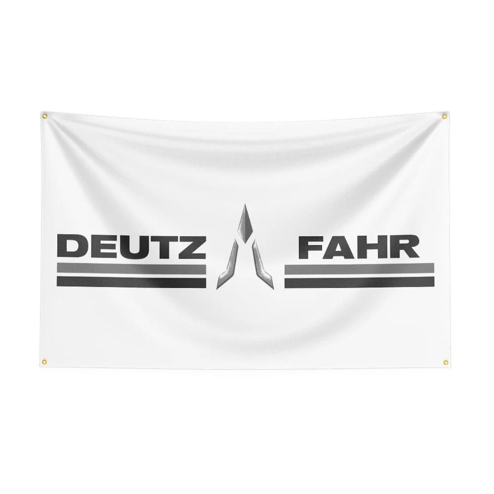 35 футов Флаг тракторов Deutz AGs Полиэстер Цифровая печать Инструментальная гобеленовая баннер-штора Для декора B