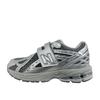 Nb 1906R Pu Fabric Trendy Versatile Low-Top Running Shoes Kids Sneaker Silver PV1906EH