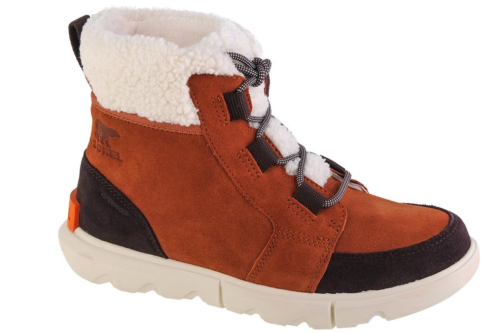 Sorel Explorer II Carnival Cozy WP, Womens Brown Winter Boots