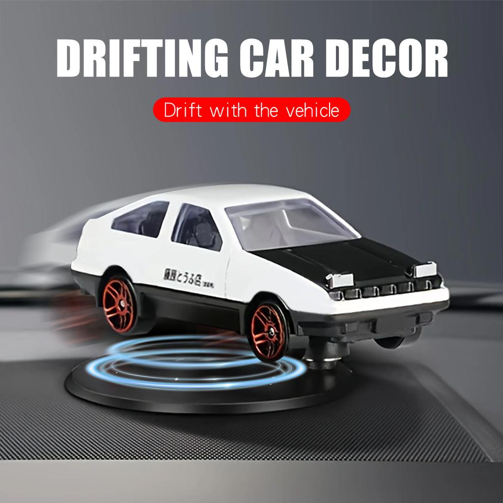 Drift Race Car Ornaments Dashboard Model Sway Swing Turn Cool Fun Sports Racing Interior Accessories Decor Items Decorations Men