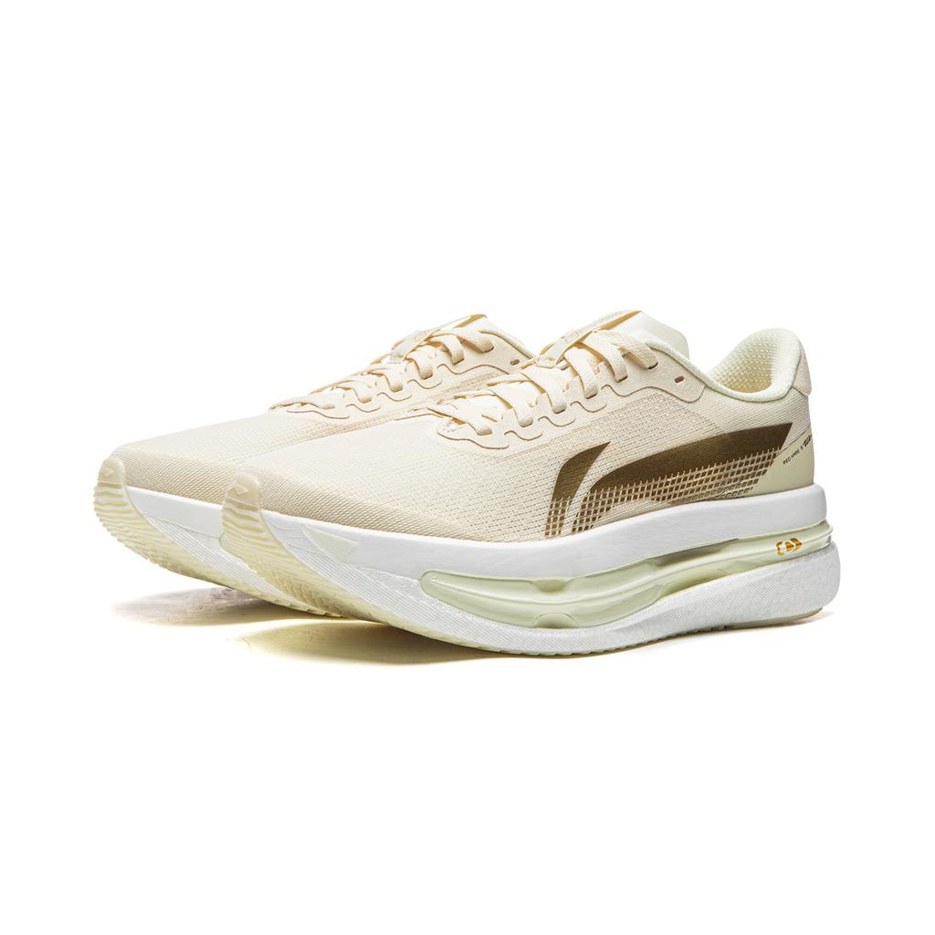 Li Ning Red Hare 9 ULTRA Низкие Беговые Кроссовки Женские Кремовый ARPW008-31