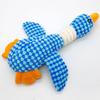 Yousheng Dog Teething Toy Wild Goose Chew Toy Mental Stimulation Dog Toy with Built-In Squeaker Tough Fabric Puppy Teething Relief Toy