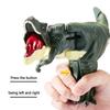Электронный динозавр Тираннозавр T-Rex, нажимается, рычит, трясет головой и издает звуковые эффекты, интерактивный подарок для детей
