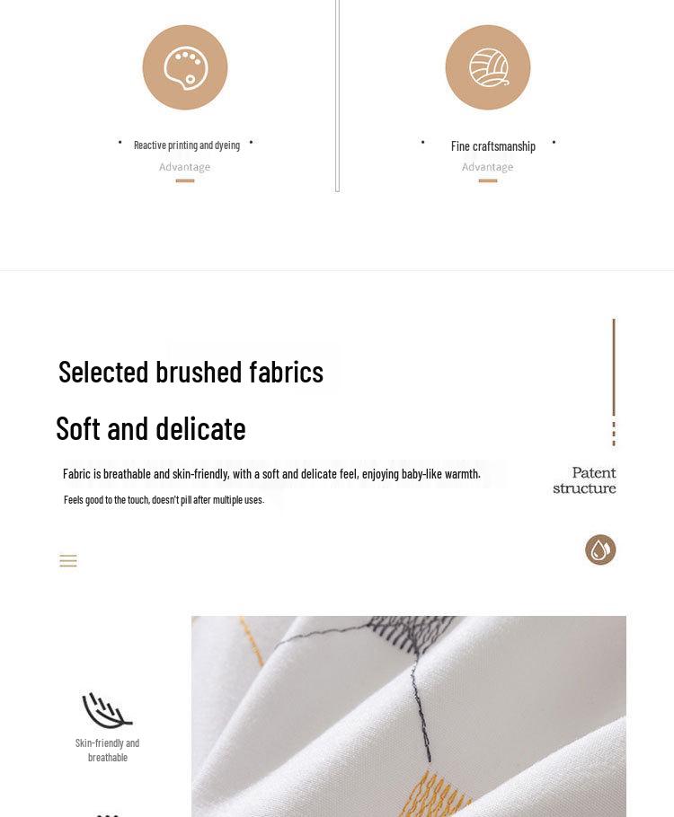 Стеганая 3D подушка из полыни 'Gypsophila' - Вариант с одним/двумя объемами