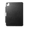 SANWA SUPPLY Case for iPad Air 11-inch (M3/2025, M2/2024) with Stylus Pen Storage Pocket and Stand, Soft Leather-Look Black, PDA-IPAD1714BK2