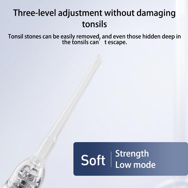 Electric Tonsil Stone Remover Tonsil Stone Removal Kit Vacuum With Irrigation Syringe Instant Suction Tonsil Stone Removal