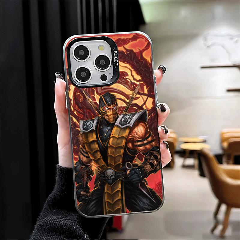 Mortal Kombat Game Soft Phone Case for iPhone 15 16 17 Pro Max 17Air 16E 14 Plus 13 12 Mini Shockproof Cover Back Shell