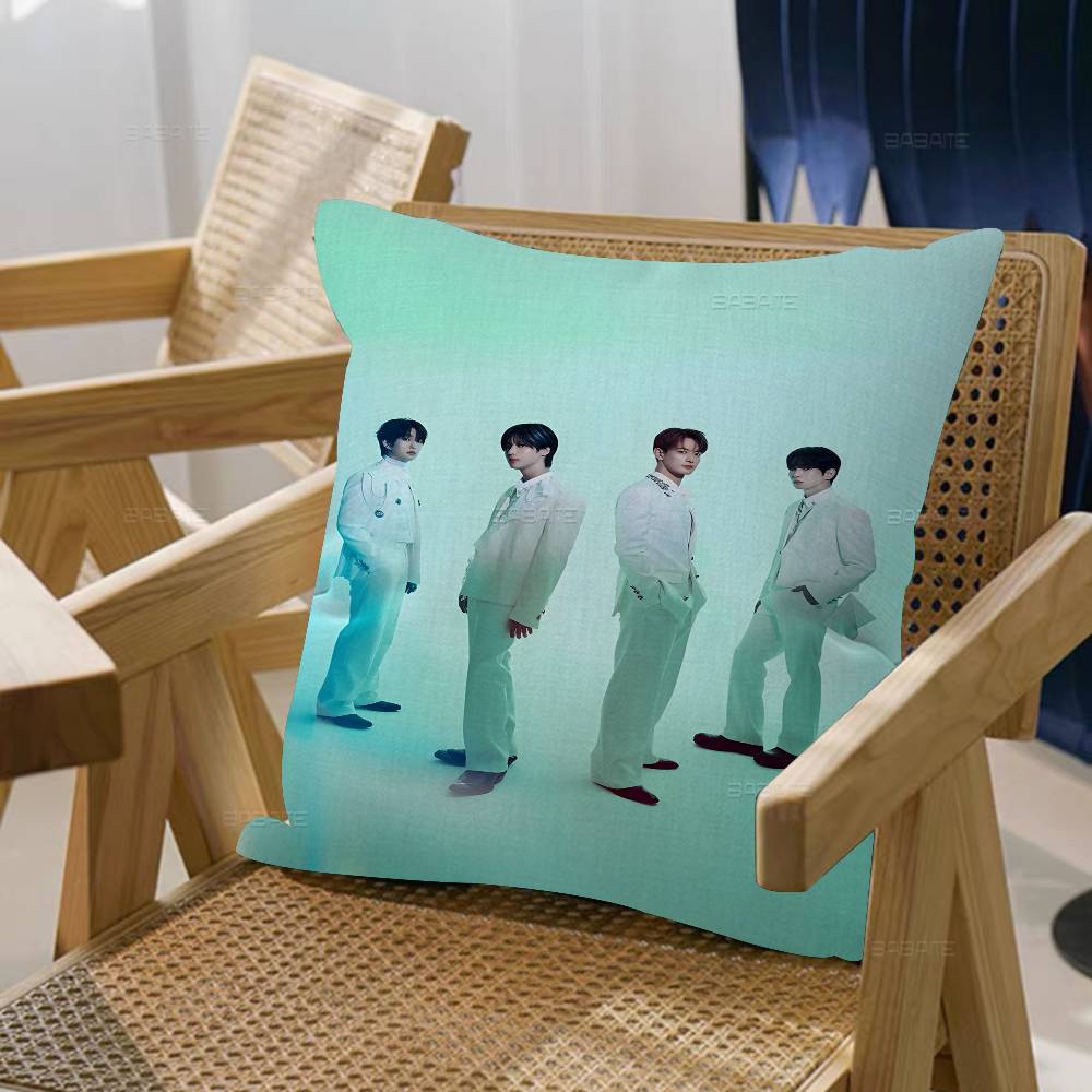 K-pop стиль Корейская мужская группа S-Shinee Наволочка Чехол для диванной подушки Декор для комнаты Подарок для детей