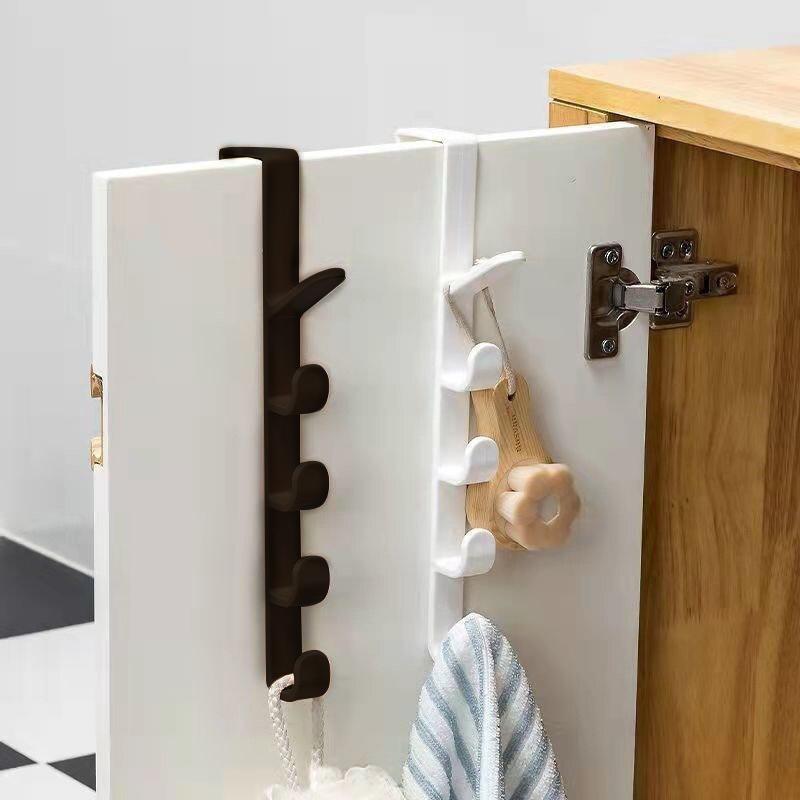 Вешалка для одежды крючок для одежды и шляп крючок на дверь крючок на дверь спальни без пробивания отверстий крючок для хранения и хранения с задним креплением