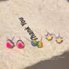 Набор серег Dopamine Candy Rainbow Star для женщин - модный дизайн о любви для студентов и влиятельных лиц