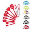 Non-Stick Silicone Cooking Utensils Set Spatula Shovel Soup Spoon Handle Cooking Tools Set BPA Free Kitchen Tool Accessories
