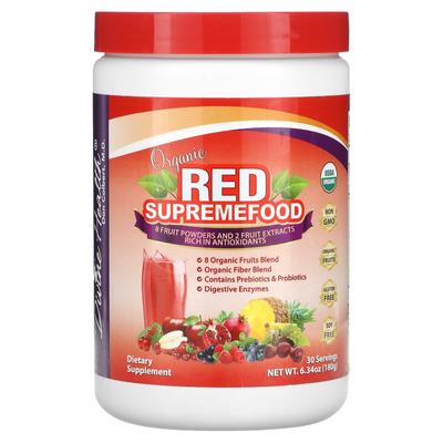 Органический Red Supreme Food, вкус лесных ягод, 180 г(6.34 унции)