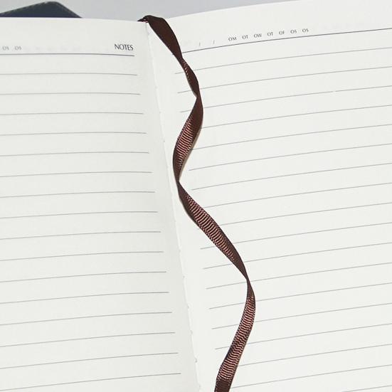 Elegant Notebook with 280 Pages Thickened Faux Leather Cover Elegant Writing Experience Office Workplace Notebook