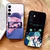Чехол для телефона I-Ivan T-Till A-Alien Stage для Samsung Galaxy A73, A72, A71, A70, A53, A52, A51, Других Мягкий Черный Чехол