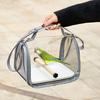 Birds Carrier Bag Parrot Travel Cage with Stand Perch Portable Outdoor Adventure Birdcage Small Animals Supplies for Parakeet Cockatiel