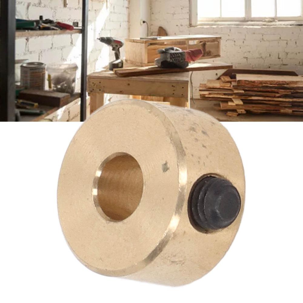 Shaft Positioner Drill Stop Collar Brass Material Depth Stop Collar Brass Drill Bit Woodworking