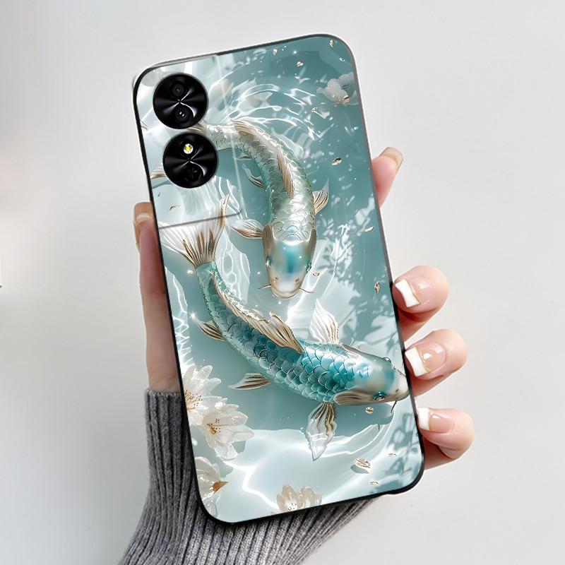 Чехол для телефона для TCL 40 NxtPaper Задняя крышка Милый Кролик Кошка Funda Силиконовый Мягкий Coque для TCL 40 NxtPaper 4G Ударопрочный Чехол Оболочка