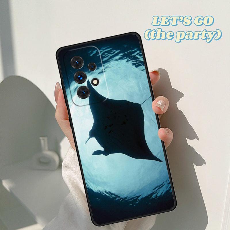 Чехол для телефона с изображением ската Для Samsung Galaxy A42 A31 A40 A51 A71 A32 A80 A91 A52 A72 A73 A20e A21S A50 A70 A11 A12 Чехол