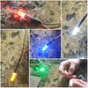 10Pcs 20cm 3mm/5mm LED Lamp Cable Bulb Pre-wired DC Emitting Diode Light Convenient