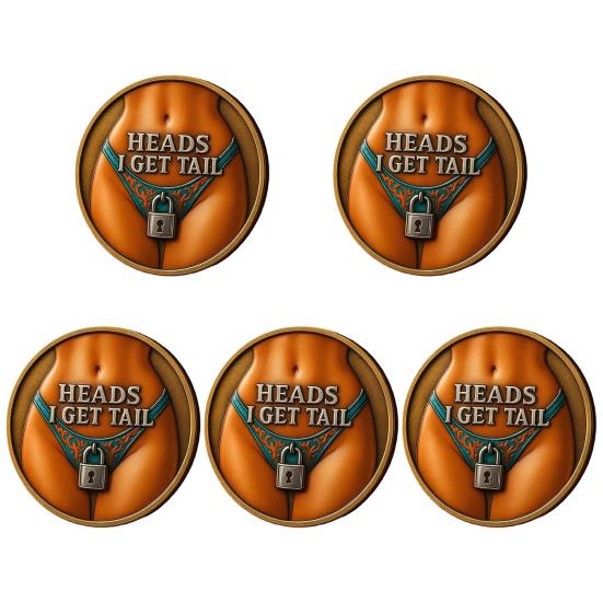 Монета-вызов «Замок и ключ», жетон для принятия решений для пар, друзей, забавная счастливая монета-флиппер, значимый подарок