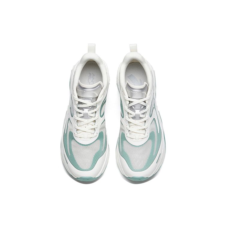 Anta Not Stop Pro Shock Absorbing Нескользящие износостойкие низкие кроссовки для бега мужские кроссовки белые зеленые 112225596-3