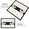 Floral Pattern Washing Machine Protector Mat Silicone Anti-Slip Dustproof Protector Mat  Home Decor