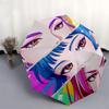 1pc Colorful Anime Character Outdoor Umbrella - Automatic Opening/Closing, Portable 3-Fold Design, 8-Rib Iron Frame, Perfect Gift for Fans, Trave