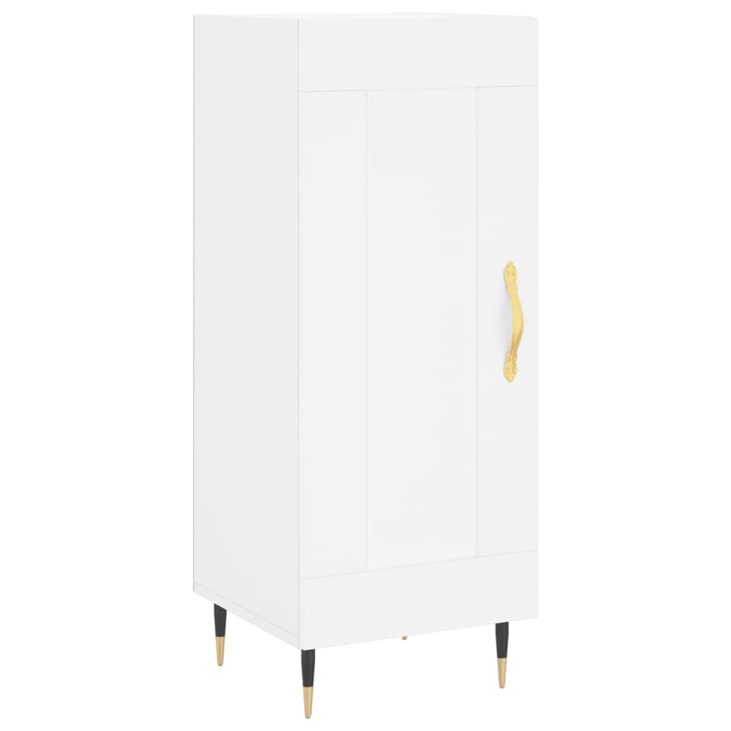 Vidaxl Высокий шкаф, Белый, 34,5X34X180 см, Материал на основе древесины