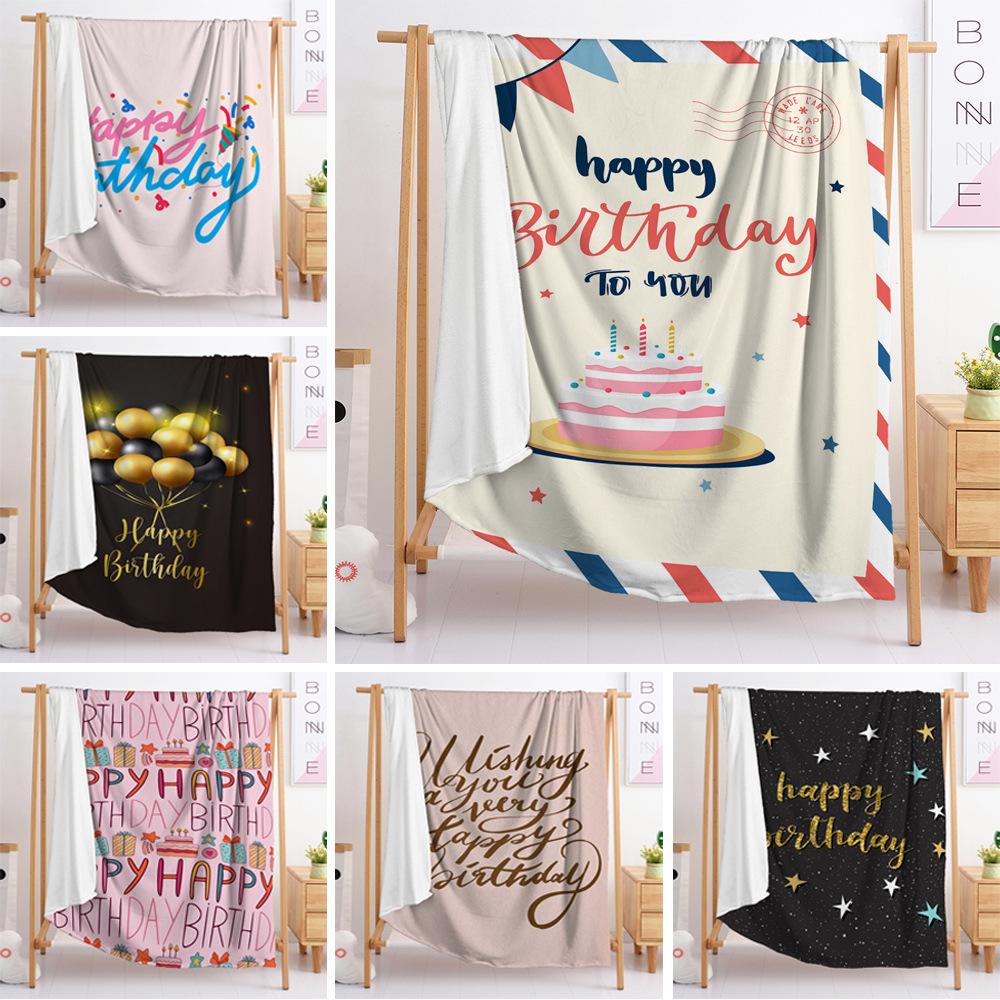 3D Digital Printing Flannel Blanket Flannel Blanket Autumn Spring Autumn