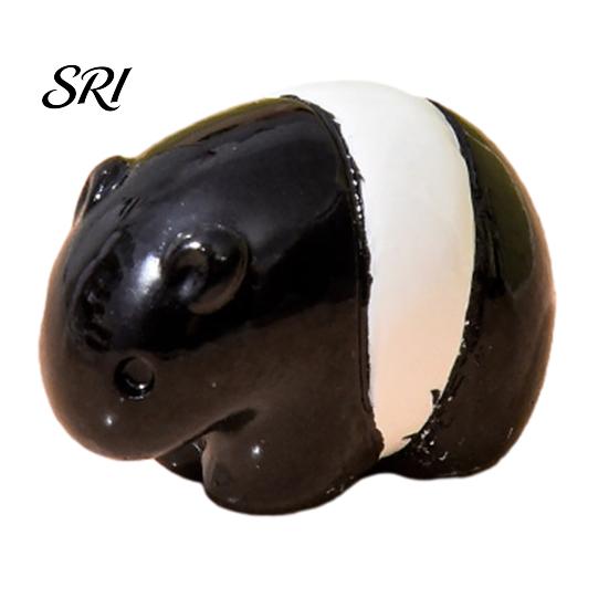 Tiny Garden Figurine Mini Resin Animals Figurines Cute Cat Bear Elephant Turtle Dolphin Hand Account Ornament Miniature Statue for Micro Fairy