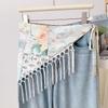 Tassels Fringe Waist Belt Embroidery Floral Triangular Belt Triangle Waistband  Dress Jeans Decor