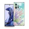 Прозрачный чехол для телефона для Xiaomi Mi 15 14 13 12 11 Ultra 14T 13T 12T 11T 10T Pro Lite 5G Мягкая ТПУ оболочка Мультяшный цветок Чехол-сумка