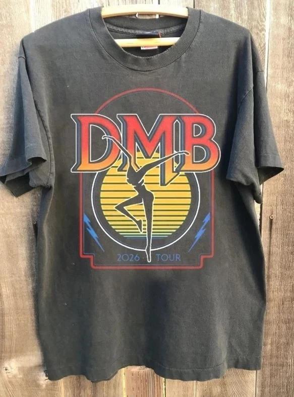 Dave Matthews Band Tour 2026 Concert charcoal color unisex T-shirt Vtg