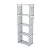 Multi Layer Standing Bookcase Bookshelf Storage Shelf Rack Home Organizer for Living Room