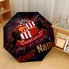 Автоматический 3-складной зонт Sunderland FC, 8 ребер, ветрозащитный, складной, защита от солнца и дождя, для путешествий на открытом воздухе, на каждый день