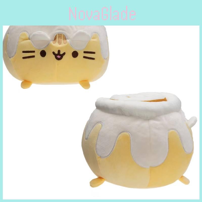 Мягкая и обнимаемая плюшевая игрушка-подушка Pusheen с наполнителем из полипропиленового хлопка для комфорта