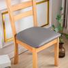 Cover For The Chair Seat Made Of Dark Grey Faux Leather