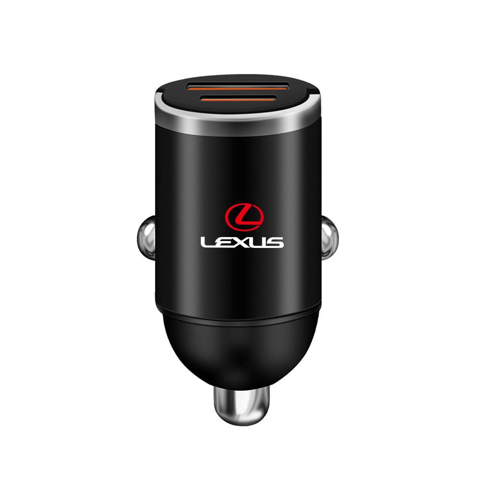 Car Charger USB Type-C Fast Charging Adapter Auto Accessories For Lexus IS IS250 IS250C IS300 IS300C IS350 IS350C F SPORT RX GXFP0