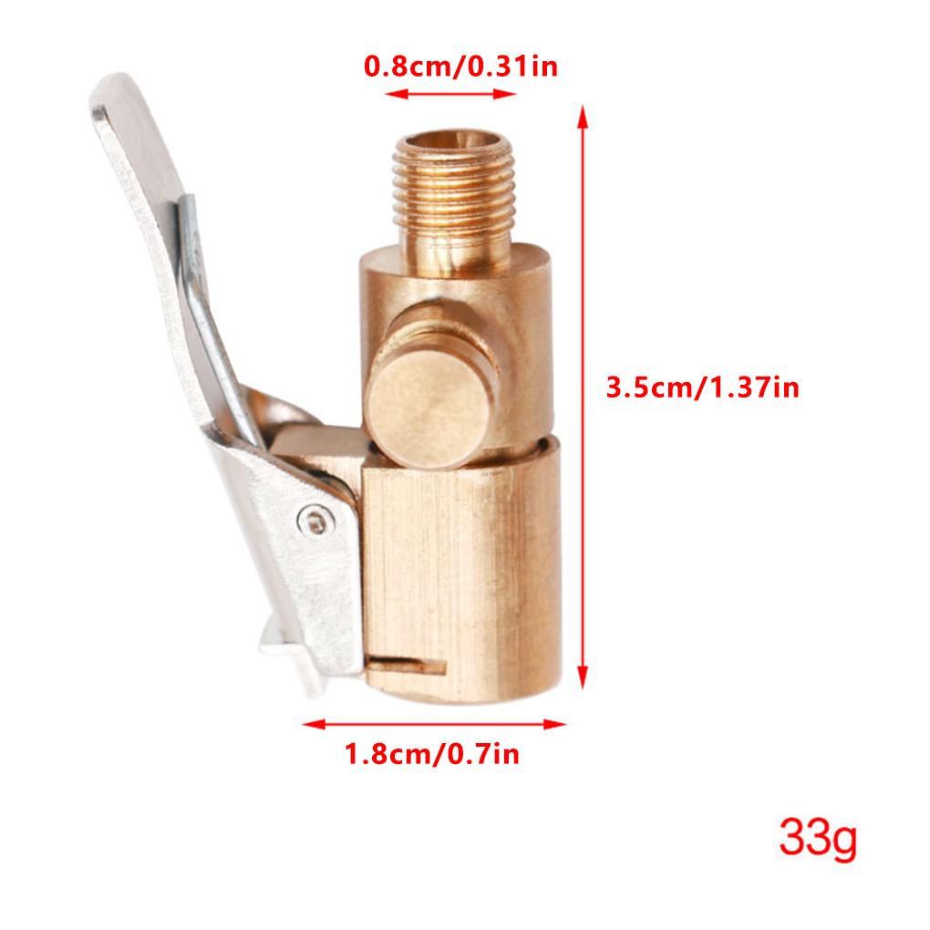 Heavy-Duty Valve Connector For Car Tyre Inflator Pump Pump Valve Connector Inflator Pump Valve Tire