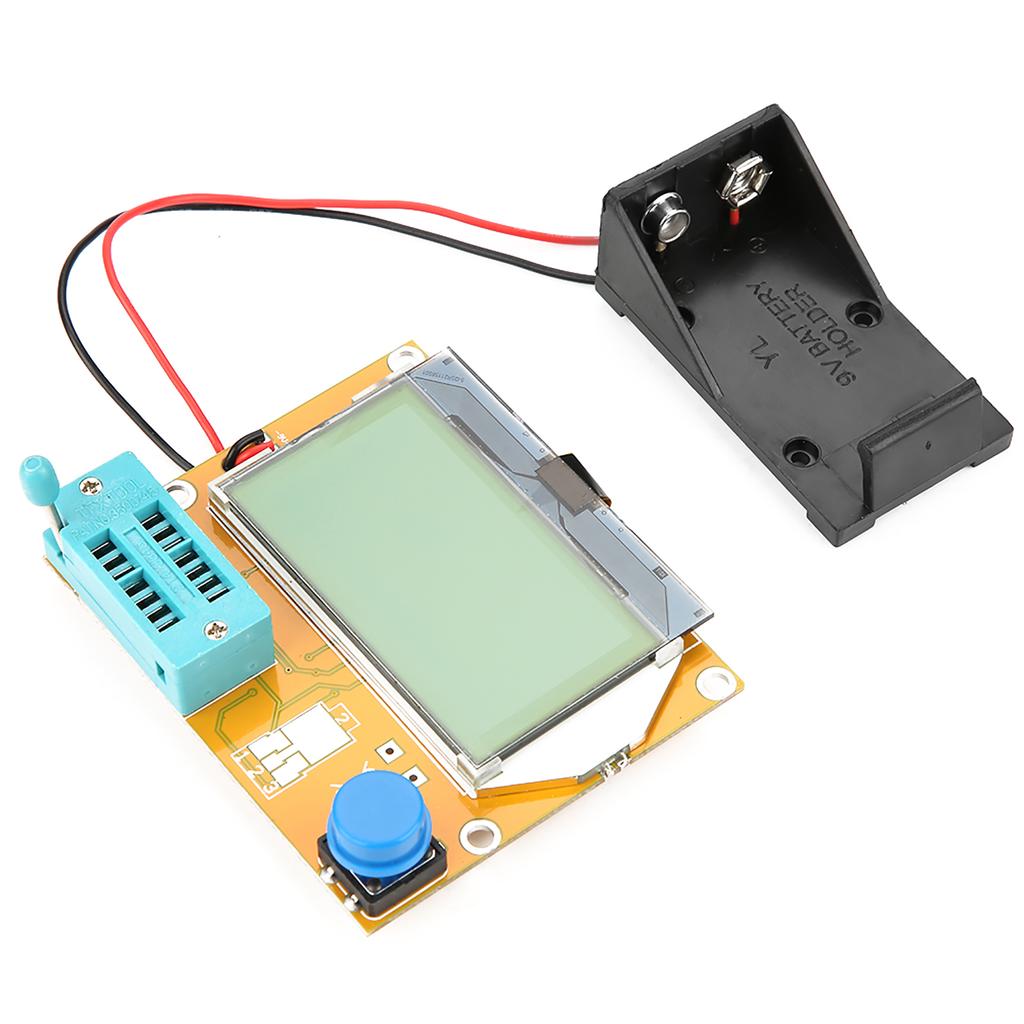 LCD Graphical Transistor Inductor Capacitor ESR Meter Multifunction Tester