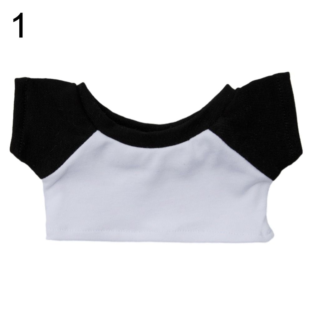 Suit Toys Accessories Idol Doll Outfit 20cm Doll Clothes Doll Catoon Tops Mini Clothes Doll T-shirt