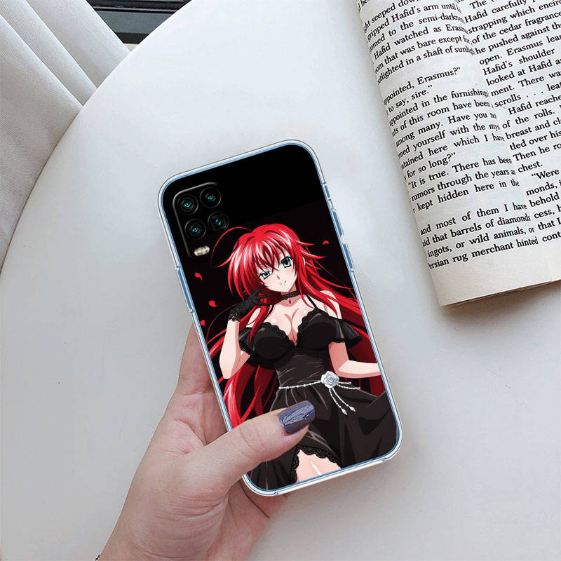 IR12 Чехол High School DxD для Motorola E22S E7 G6 G7 G8 G9 Plus Power Play G10 G20 G04 E30 E40 E22 E20 E13 E15 G22 G23 G05 G75 G35 G55