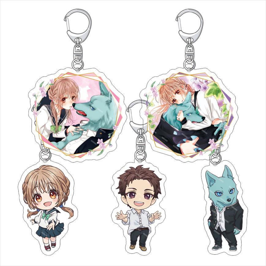 Falling In Love Across Races: Manri and Orc Acrylic Keychain Charm