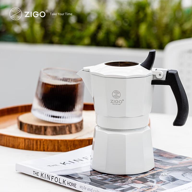 Кофеварка мока Zigo с двойным клапаном